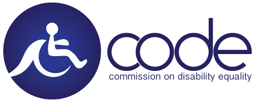 Commission On Disability Equality logo